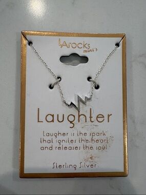 LARocks Silver heartbeat Pendant Necklace